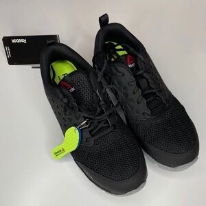 Reebok Work Sublite Alloy Toe Safety Shoes Womens 8 Slip Resistant